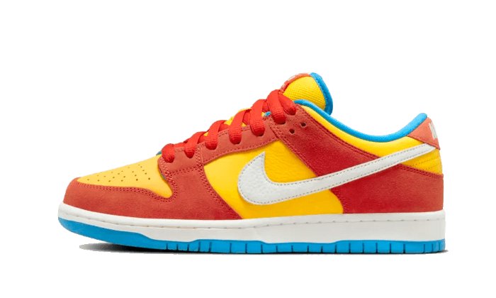 Nike SB Dunk Low Pro Habanero Red (Bart Simpson) - BQ6817 - 602 - sneakers