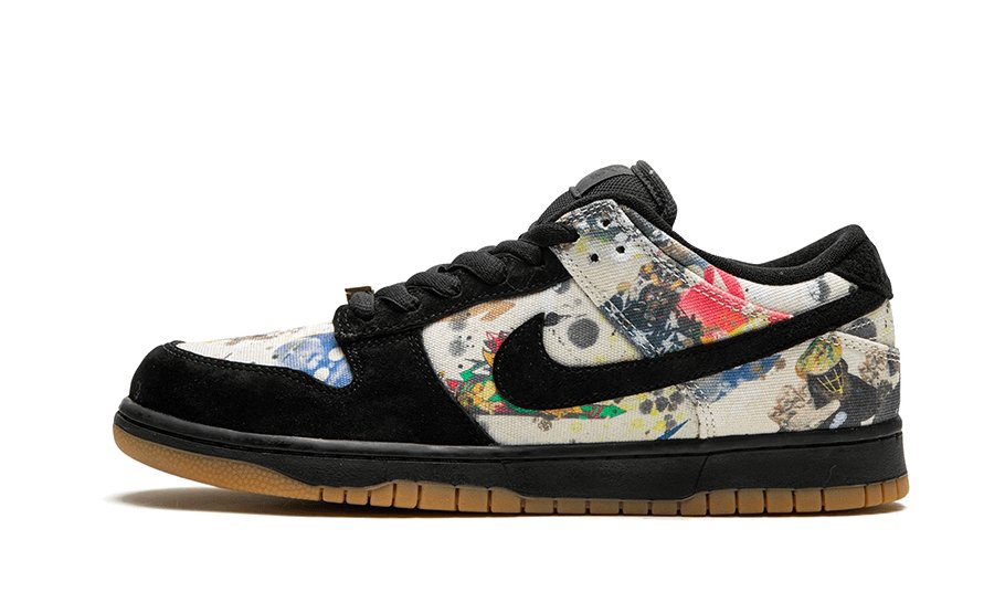 Nike SB Dunk Low Supreme Rammellzee - FD8778 - 001 - sneakers