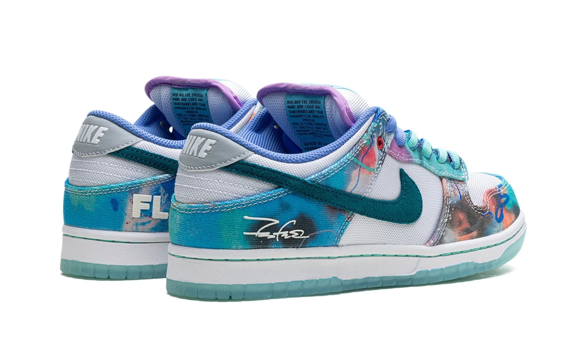 Nike SB Dunk Low x Futura Bleached Aqua - HF6061 - 400 - Sneakers