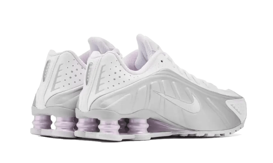 Nike Shox R4 Silver Purple - HF5076 - 100 - sneakers