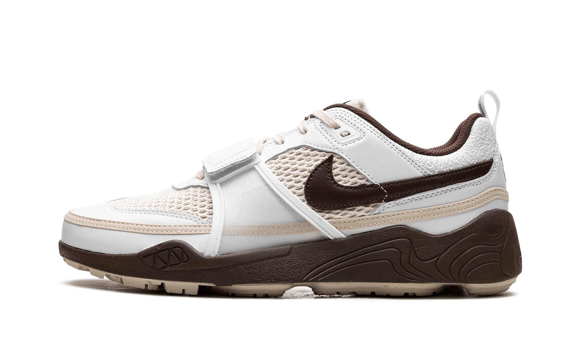 Nike Zoom Field Jaxx Travis Scott Light Chocolate - HQ3073 - 100 - Men's and Women's Sneakers > Sneakers > Nike Zoom Field > Mid - Top Sneakers