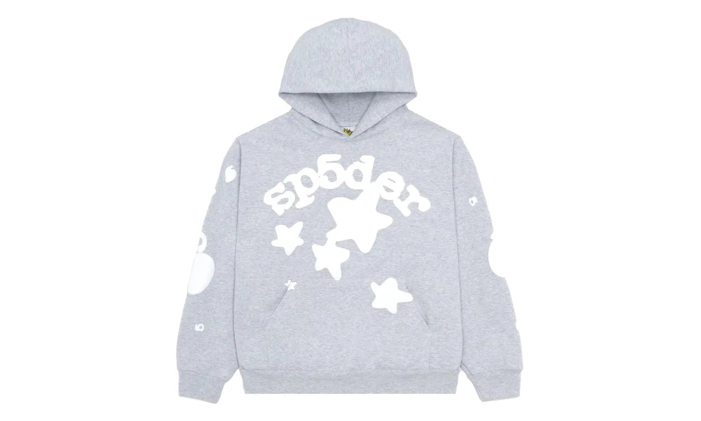 Sp 5 Der Sp5der Beluga Hoodie Heather Grey - S5D - SPBHHG - HEATHERGREY - apparels