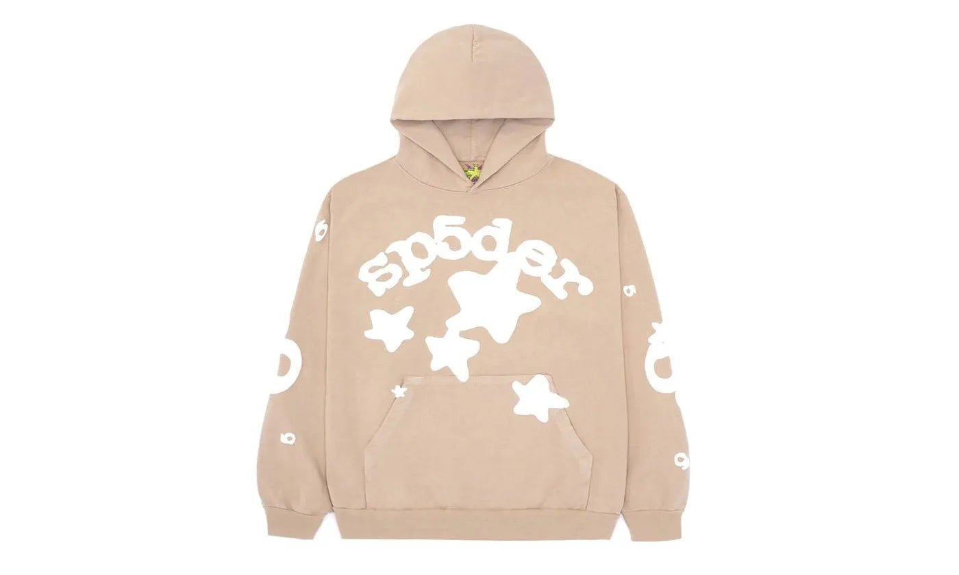 Sp 5 Der Sp5der Beluga Hoodie Sand - S5D - SPBEHS - SAND - apparels