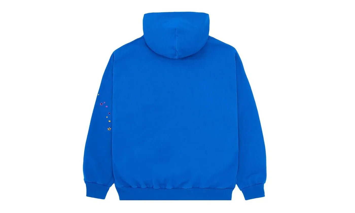 Sp 5 Der Sp5der TC Hoodie Blue - S5D - SPTCHB - BLUE - apparels