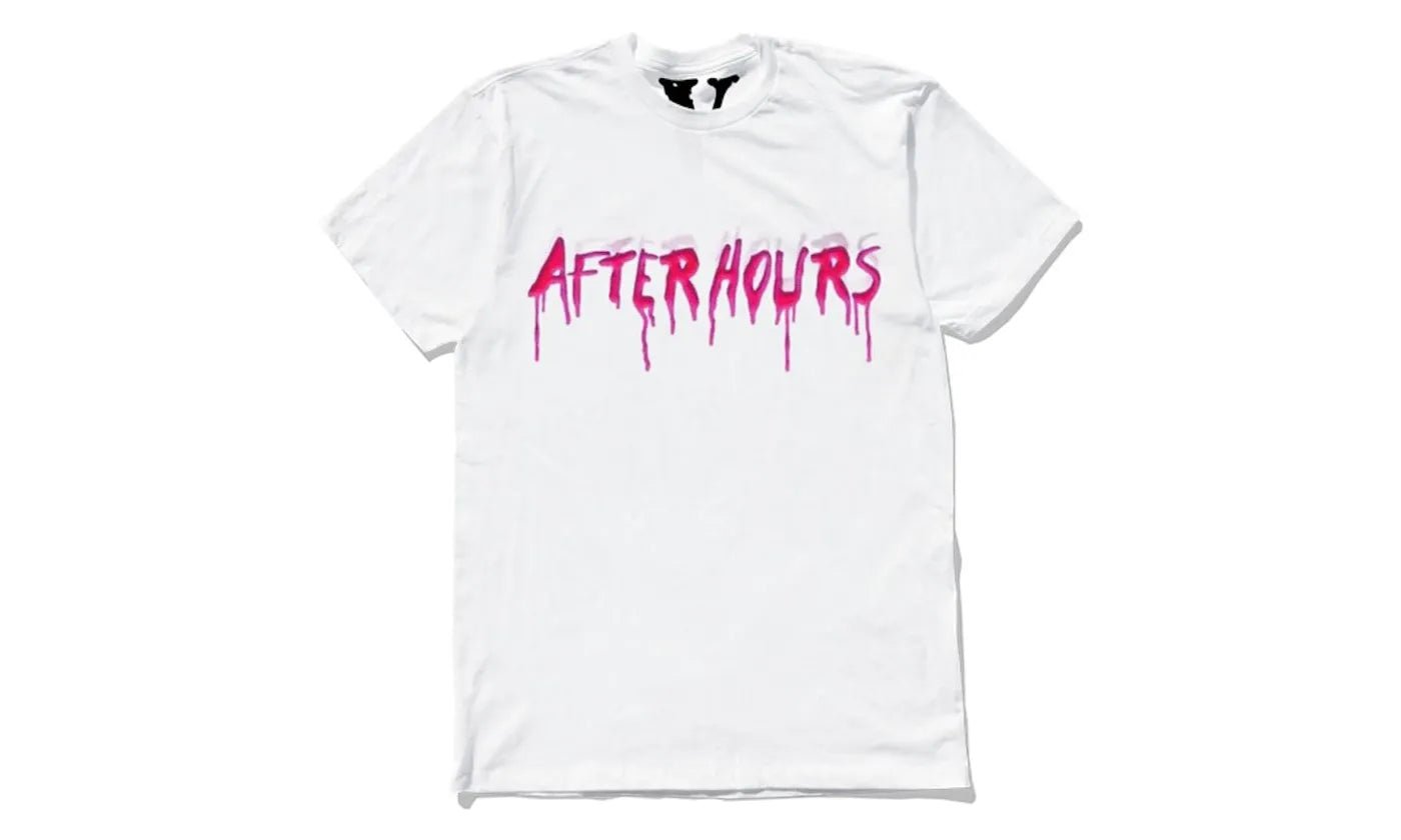 The Weeknd x Vlone After Hours Acid Drip Tee White - TW - TWXVAH - WHITE - apparels