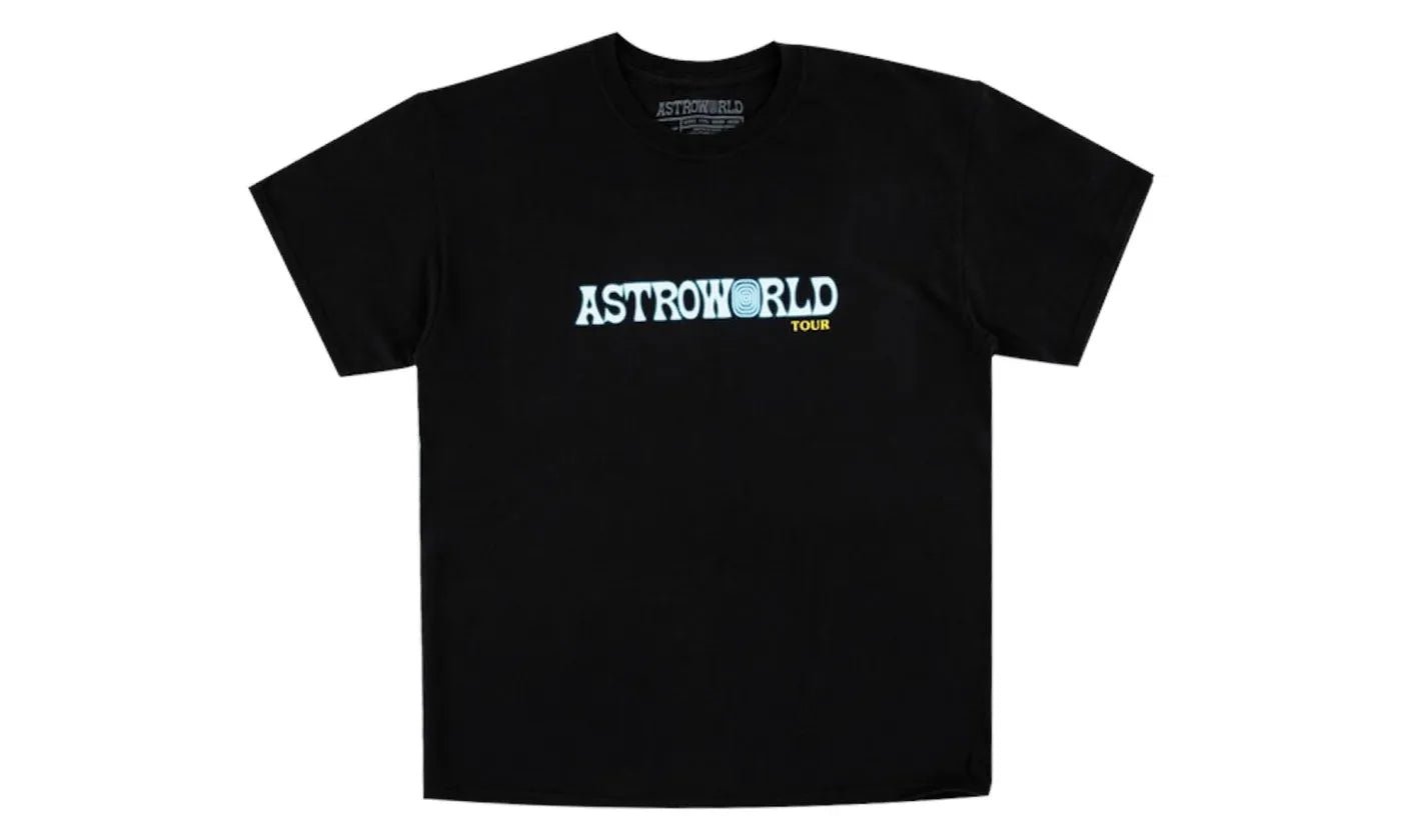 Travis Scott Astroworld Tour Tee Black - TS - TSATTB - BLACK - apparels