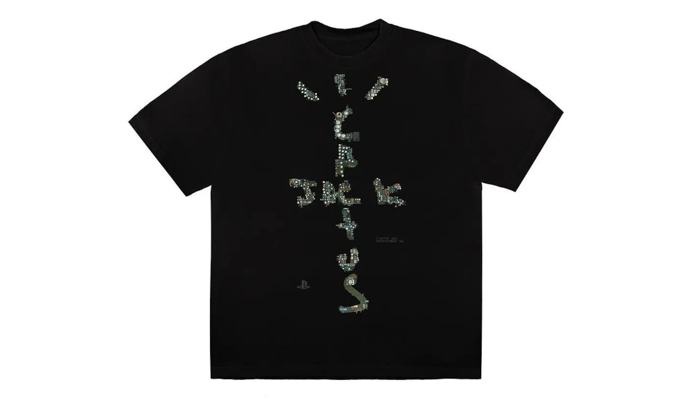 Travis Scott Motherboard Logo Youth T-Shirt Black - TS - TSMLYT - BLACK - apparels