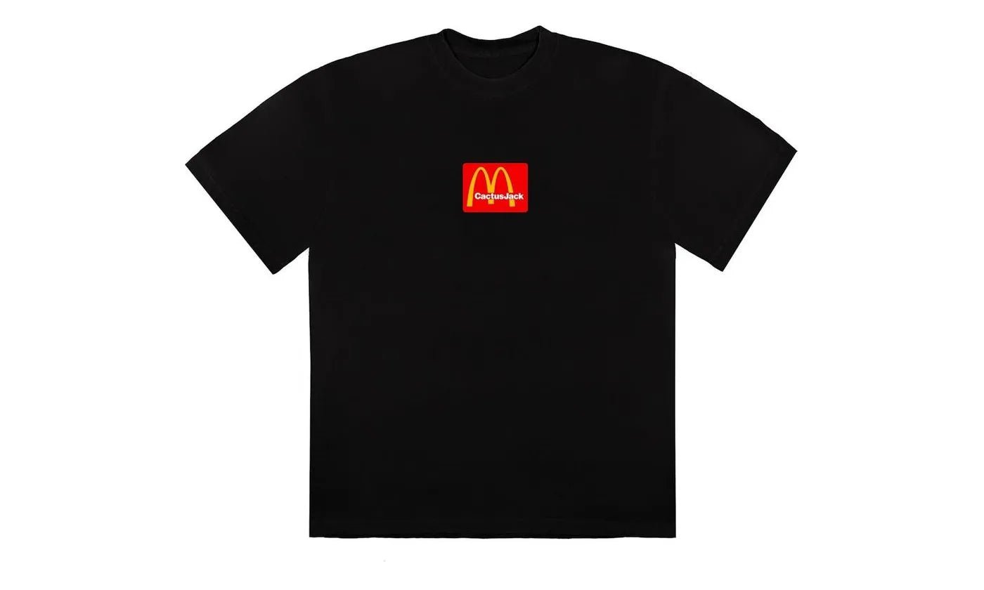 Travis Scott x McDonald's Sesame II T-Shirt Black/Red - TS - TSXMSI - RRED - apparels