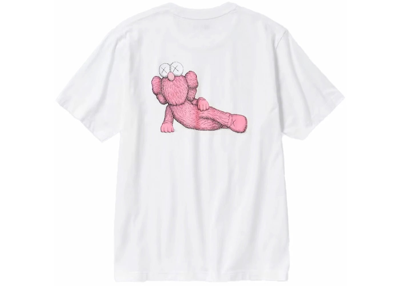 Uniqlo T - Shirt KAWS Pink Graphic - 467774 - apparels